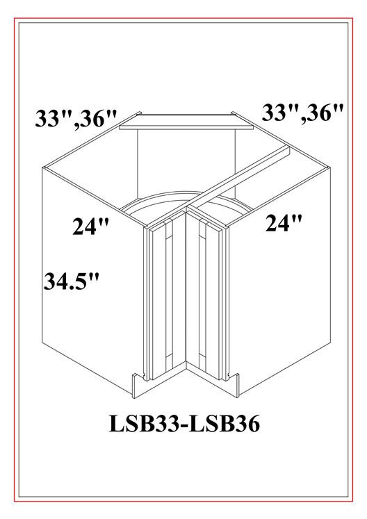 Lazy Susan – Shaker Blue