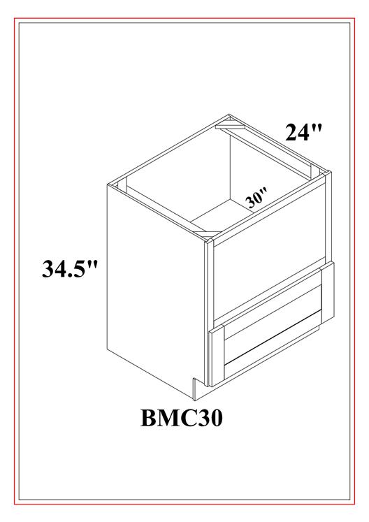 Microwave Base – Shaker Blue