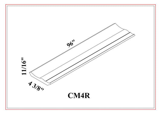 Crown Molding – Shaker White