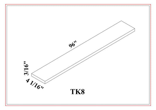 Toe Kick– Shaker White